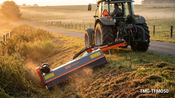 Spring Preparation: Choosing the Right Tractor Flail Mower for Your Needs