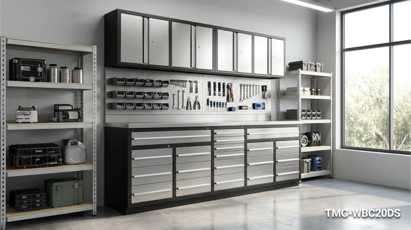 Building the Perfect DIY Workbench Setup with TMG Heavy Series 10-FT Workbench