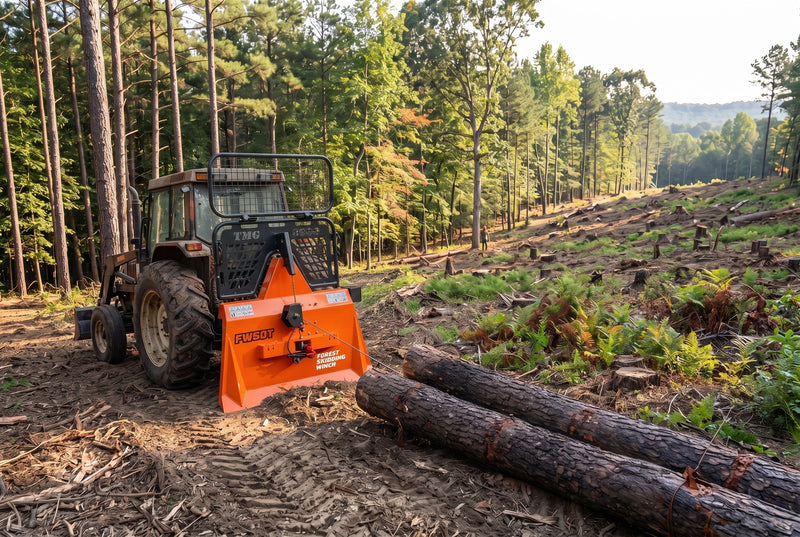 Maximize Your Tractor's Potential: TMG Skidding Winch Comparison