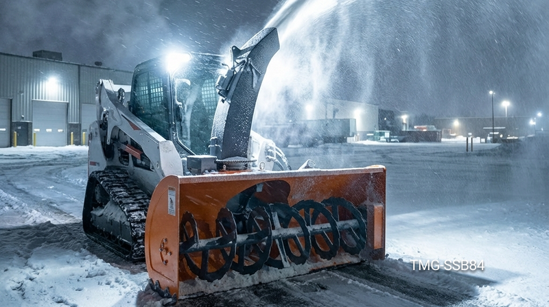 Skid Steer Snow Blower: A Step-by-Step Installation and Operation Guide