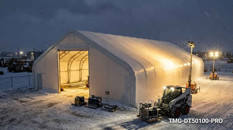 How to Choose the Best Heavy-Duty Storage Shelter for Winter Snow Loads