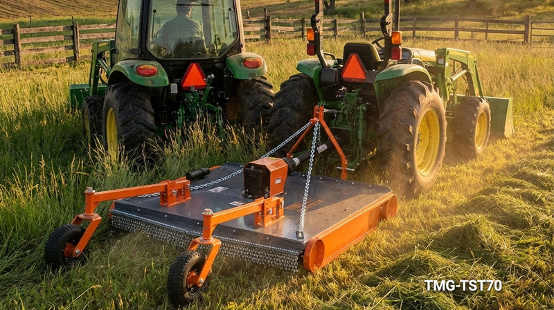 3-Point Hitch Slasher Topper Mower vs Finishing Mower: Key Differences Explained