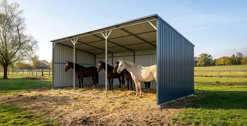 Pasture Mud Control: How Mobile Run-In Sheds Can Help Protect Pasture and Livestock
