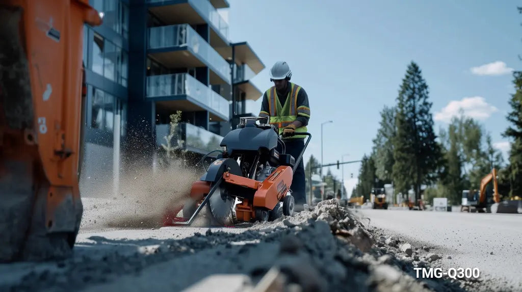 How to Cut Concrete Driveways the Right Way - TMG Industrial USA