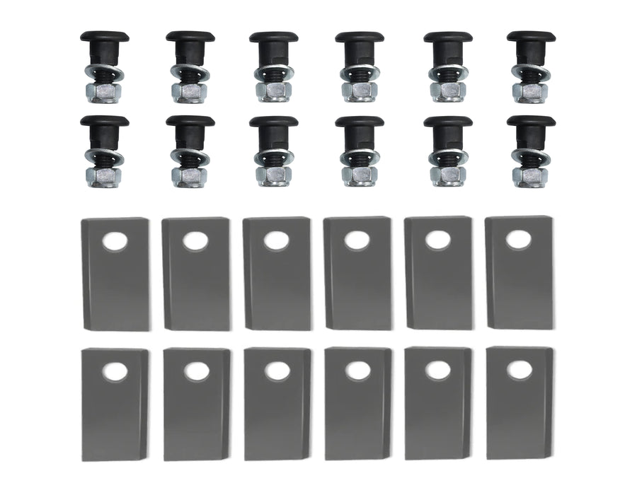 TMG-TDM65-G5/G9 Left and Right Blade for TMG-TDM65/95,  Pack of 12 (6L+6R), Hardware Included