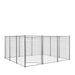 TMG Industrial 12’ x 12’ Galvanized Dog Kennel, Easy Assembly, Weather-Resistant, TMG-DCP12