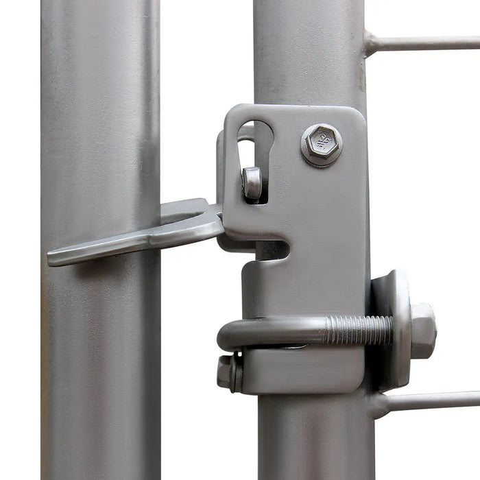 TMG Industrial 12’ x 12’ Galvanized Dog Kennel, Easy Assembly, Weather-Resistant, TMG-DCP12