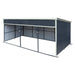 12' x 27' horse run-in shed with portable skid mount and open front livestock shelter TMG-MSK1227