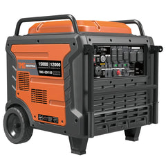 15000 Watt Digital Inverter Portable Generator, 10hrs 50% Load Run Time, EPA Compliance, TMG-GDI150