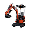 Compact Mini Excavator, 13.5 HP Briggs & Stratton XR Gas Engine, 61-½" Max. Digging Depth, 1900 Lb Operating Weight TMG-MVE08