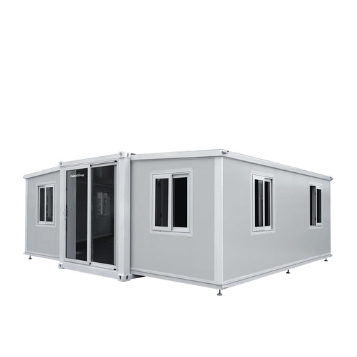 TMG-SCE20 20' expandable container home, fire-resistant and rodent-proof modular living unit
