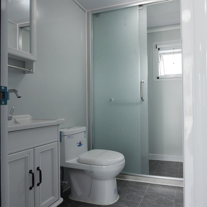 TMG-SCE20 20' expandable container home, fire-resistant and rodent-proof modular living unit
