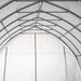 20' x 30' arch wall peak ceiling storage shelter with 11 oz PE cover and drive through doors, TMG-ST2032P