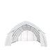 20' x 30' arch wall peak ceiling storage shelter with 11 oz PE cover and drive through doors, TMG-ST2032P