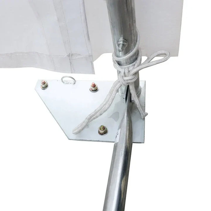 20' x 30' arch wall peak ceiling storage shelter with 11 oz PE cover and drive through doors, TMG-ST2032P