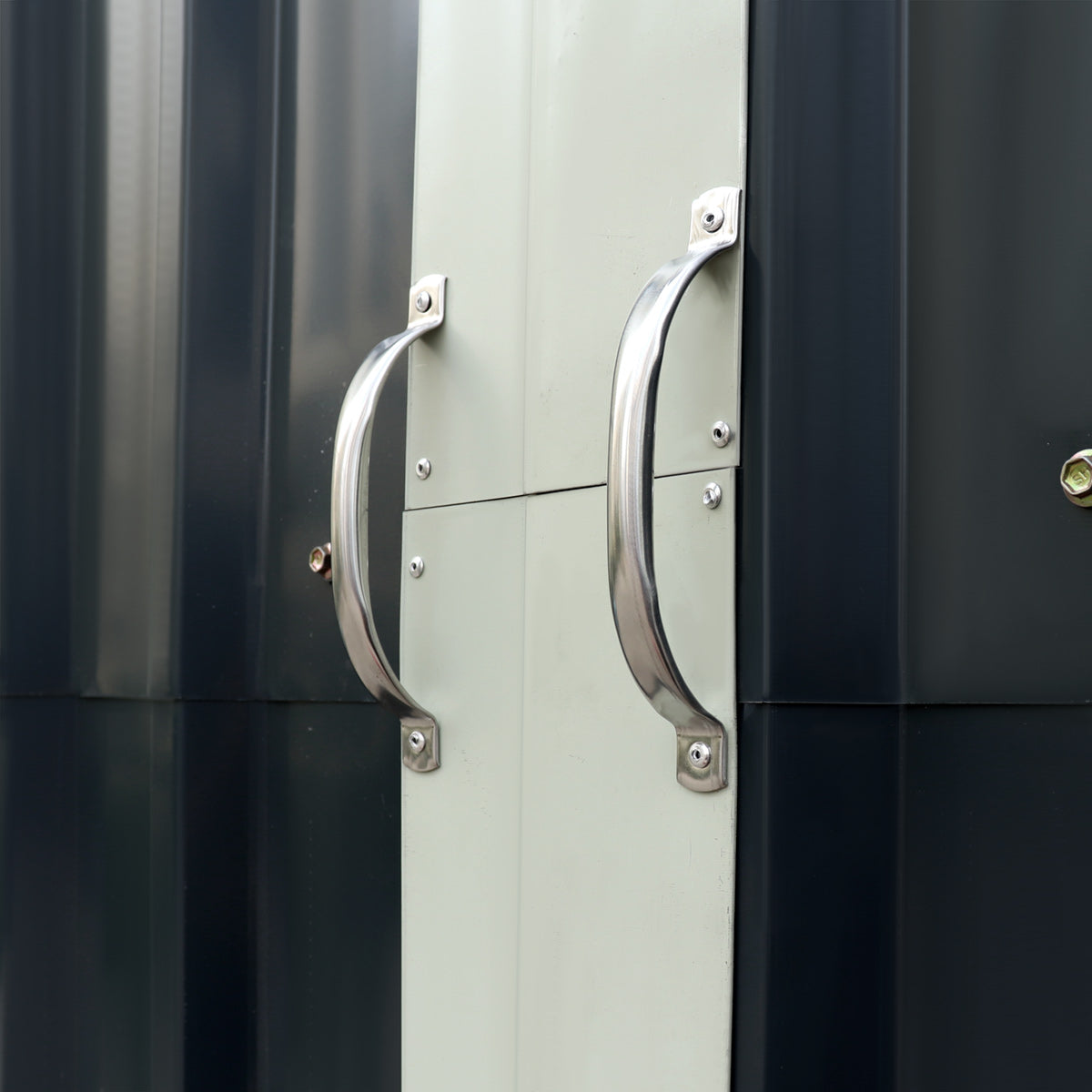 20' x 40' Metal Garage Shed, 9' High Double Front Doors, 13’ Peak, 800 Sq-Ft TMG-MS2040