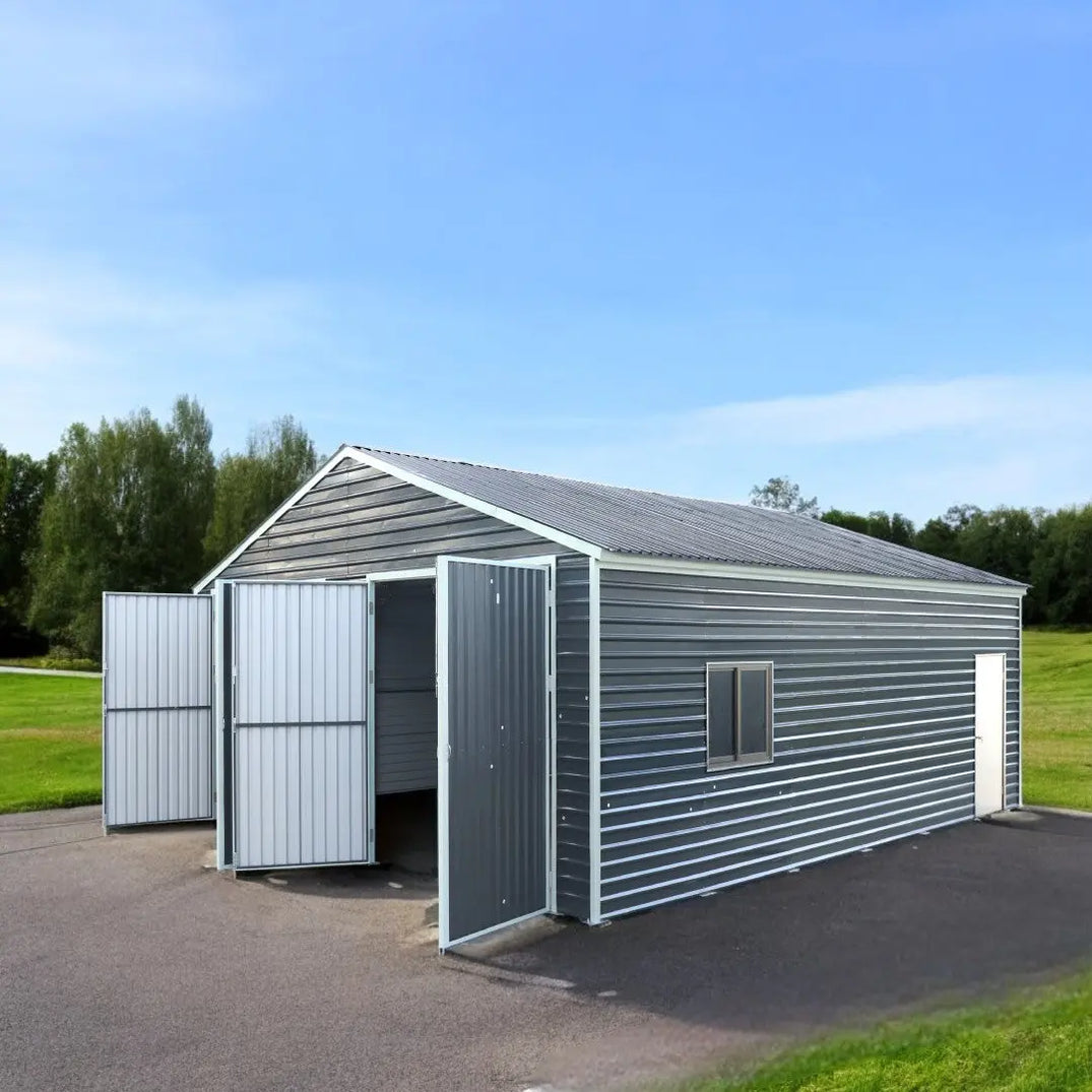 Large Metal Sheds | TMG Industrial USA - TMG Industrial USA