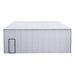 30'x30' Metal Garage Shed – Steel Building with 11’ Clearance High Front Doors, Side Entry Door, 16 GA Steel Structure