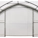 TMG-ST3042E 30x42 peak ceiling storage shelter with 11 oz PE cover, galvanized steel frame, roll-up doors, and 1200 sq ft covered space for equipment storage