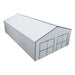 30' x 50' Metal Garage Shed – Steel Building with 11’ Clearance High Front Doors, Side Entry Door, 16 GA Steel Structure