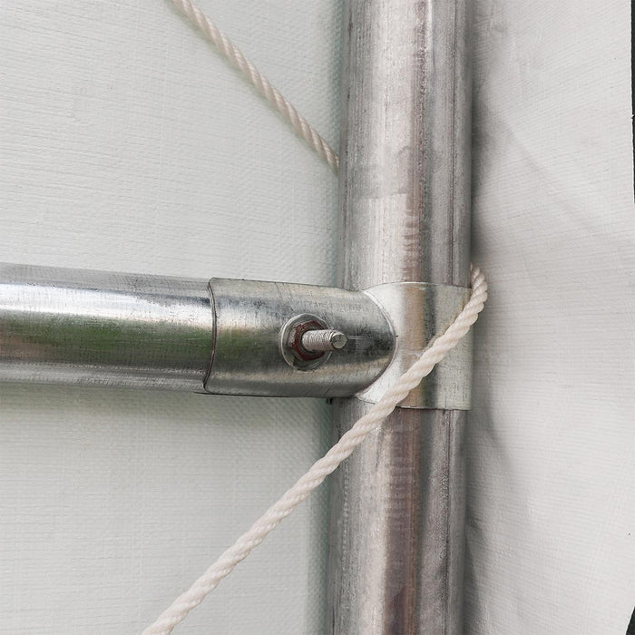 TMG-ST3072V 30' x 70' straight wall peak ceiling storage shelter with heavy duty 13 oz PVC cover