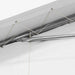 TMG-ST3082E 30x80 peak ceiling storage shelter with heavy duty 11 oz PE cover, galvanized steel frame, and drive-through roll-up doors for large equipment storage