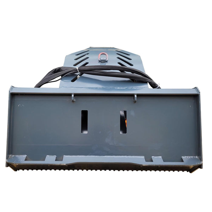 3300 lb Skid Steer Rotary Log Grapple, 360° Rotation, 49″ Opening, for 40-75 HP Skid Steers, TMG-SLG50