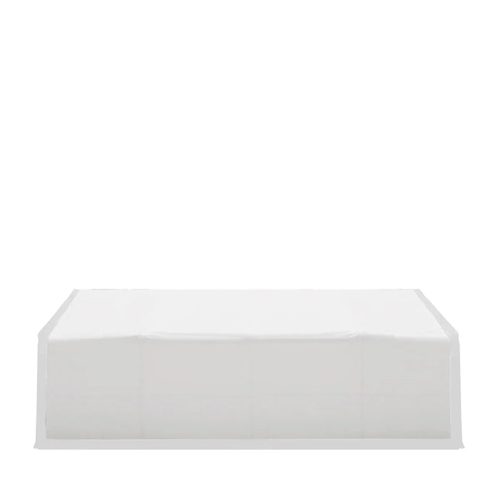 Snow Series™ 40' x 40' Dual Truss Storage Shelter, 35 PSF Snow Load Rated, Engineering Drawing, Heavy Duty 21 oz PVC Cover & Drive Through Doors, TMG-DTE4040-SR35