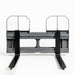 48" pallet fork for skid steer with heavy-duty Class II forks, 4,200 lbs capacity, and wide guard, TMG-SPF48