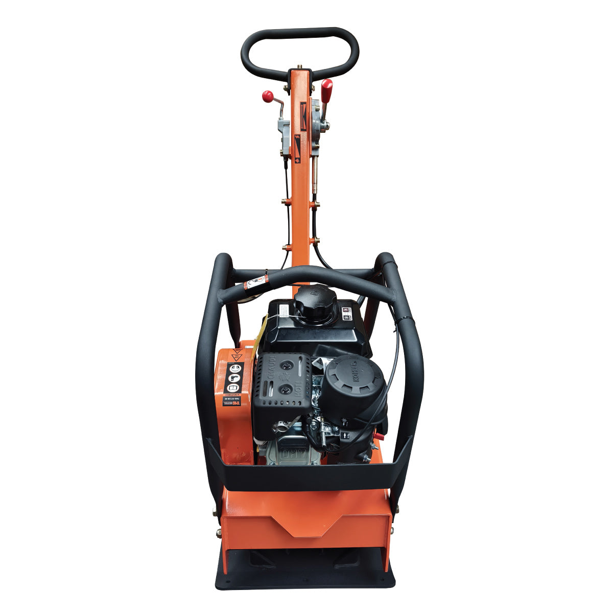 TMG-PC150-1K vibratory plate compactor with 5.5 HP Kohler engine and 5600 lb compaction force
