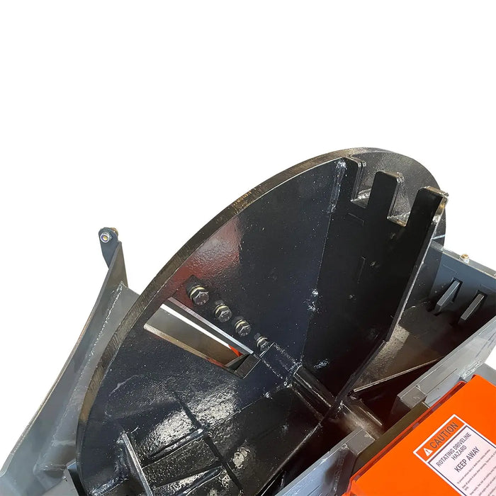 6” 3-Point Hitch Wood Chipper, Reversible/Hardened Blades, 360° Swiveling Chute, 40-80 HP Tractors, TMG-WC60