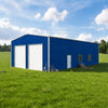 Snow Series 50' x 50' Pre-Engineered I-Beam Steel Building Commercial Workshop Warehouse, 85 PSF Snow Load Rated, All Doors and Windows Included, TMG-MST505015-SR85