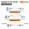 TMG-DC-05A-1200 PTO Shaft for TMG-TRC75