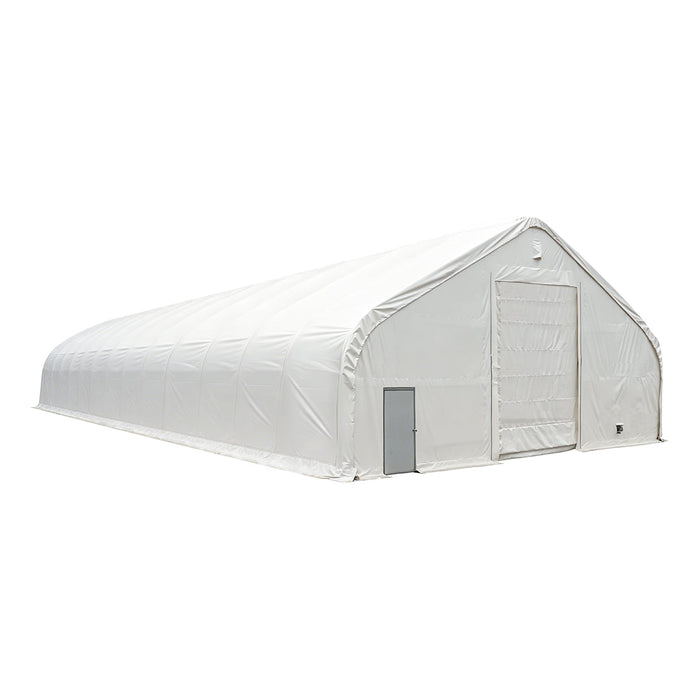 Snow Series 50' x 80' Dual-Truss Pre-Engineered Storage Shelter, Rated Snow Load 35 PSF & Wind Load 100 km/h, TMG-DTE5080-SR35