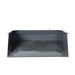 TMG-FSB64 forklift snow bucket, 64” x 55” with 90° dump angle
