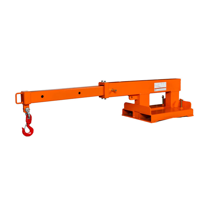 TMG-FJC55T forklift jib crane, 5500 lb capacity, 31”-77” boom
