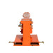 TMG-FJC66P Forklift Telescoping Pivoting Jib Crane, 6600 lb capacity with adjustable 30”-138” boom and lock pin safety