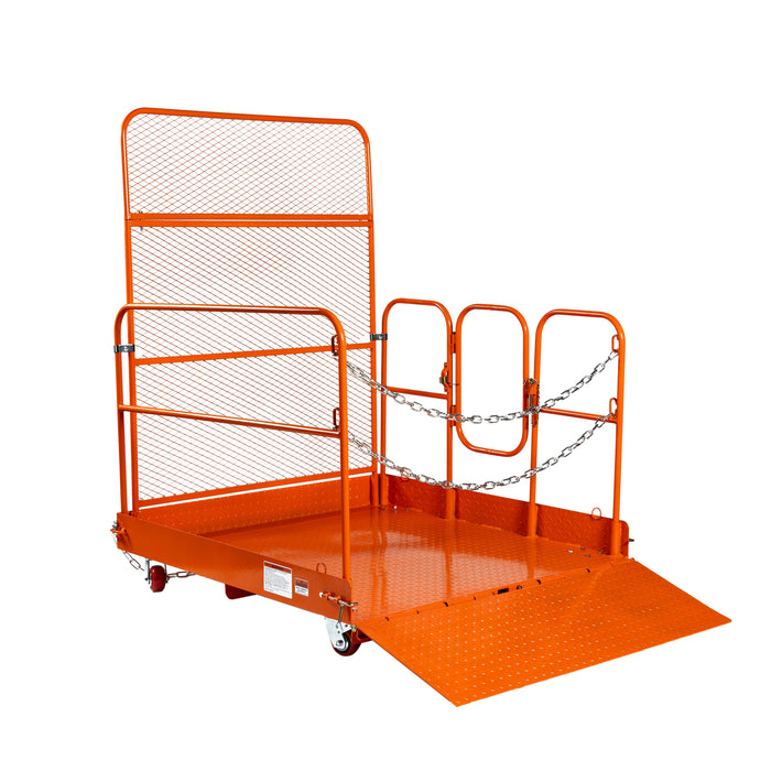 TMG-FWP33 forklift work platform, 54” x 54”, 3300 lb capacity
