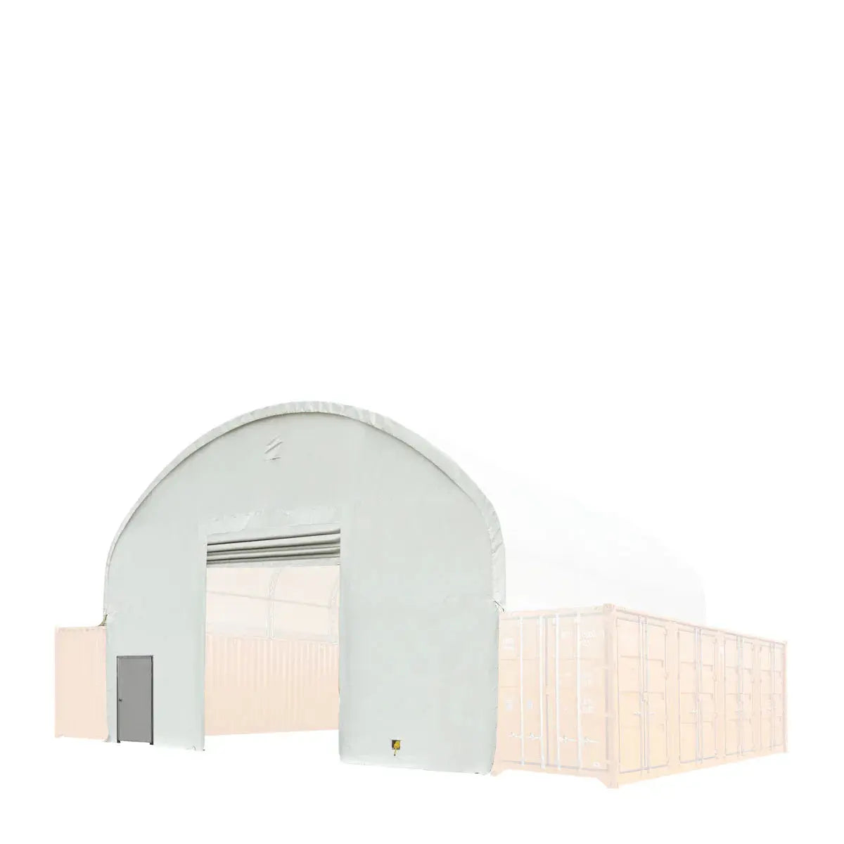 TMG Industrial Front End Wall Kit, Compatible with TMG-DT4041C and DT4041CF container shelters installed with the standard height containers (8’6”), TMG-DT40FW8V