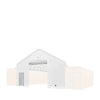 Front End Wall Kit, Compatible with TMG-ST30 series container shelters installed with the standard height containers (8'6"), TMG-ST30FW8V