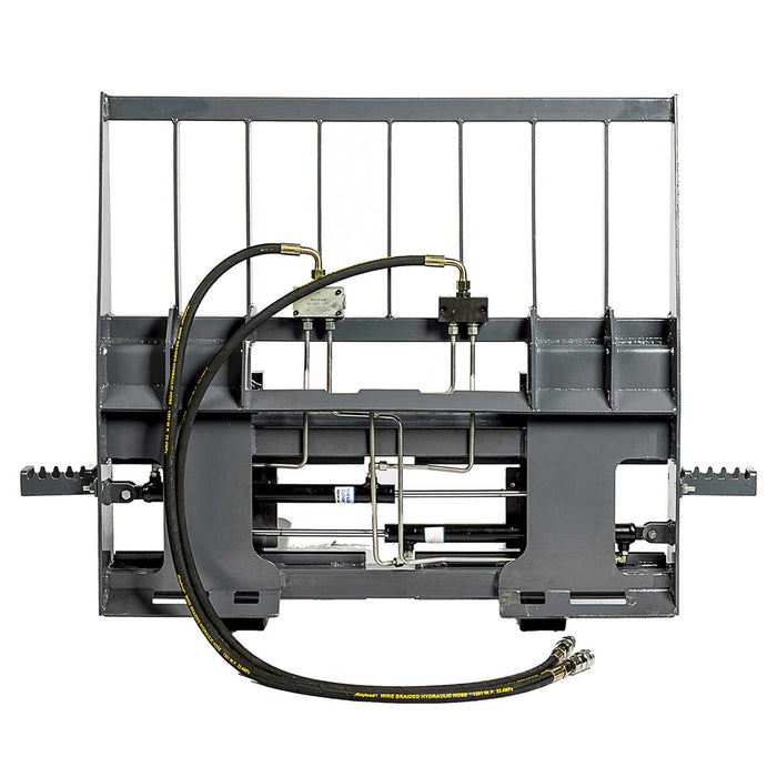 60 inch pallet fork for skid steer with hydraulic side shift and 4200 lb capacity TMG-SPF60S