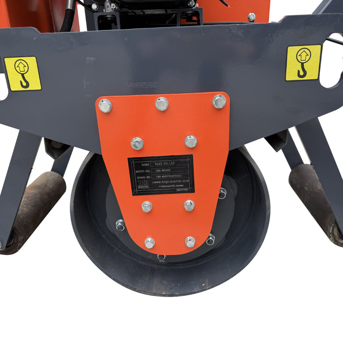 6.5 HP Single Wheel Vibratory Roller, 24" Roller Width, EPA Compliant, TMG-MVR09 (Previously MVR08)