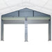 TMG Industrial Metal Shed Carport Add-On Package Kit For TMG-MSC2020F And TMG-MSC2030F , Front Wall w/Roll Up Doors & Back Wall, TMG-MSC20-RD12