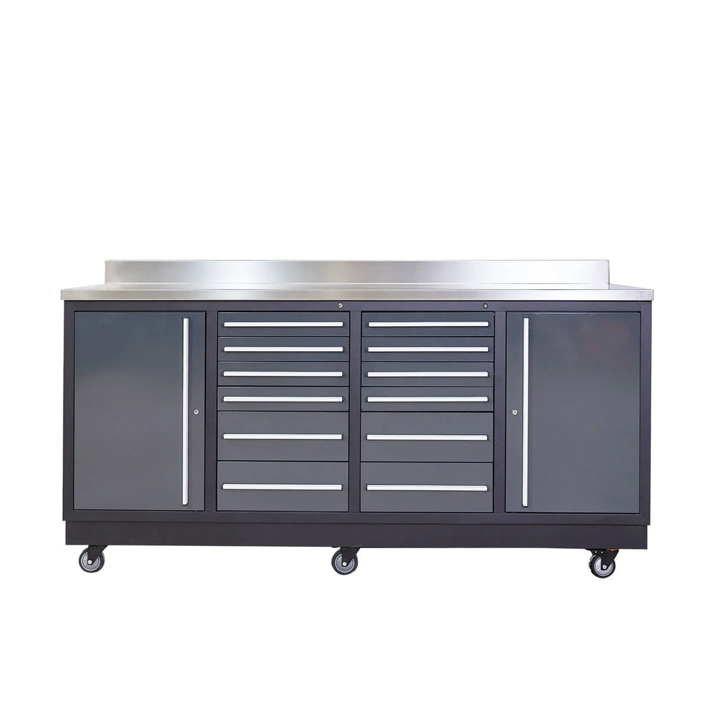 Engineering Workbench Front View Workbenches | TMG Industrial USA - TMG Industrial USA