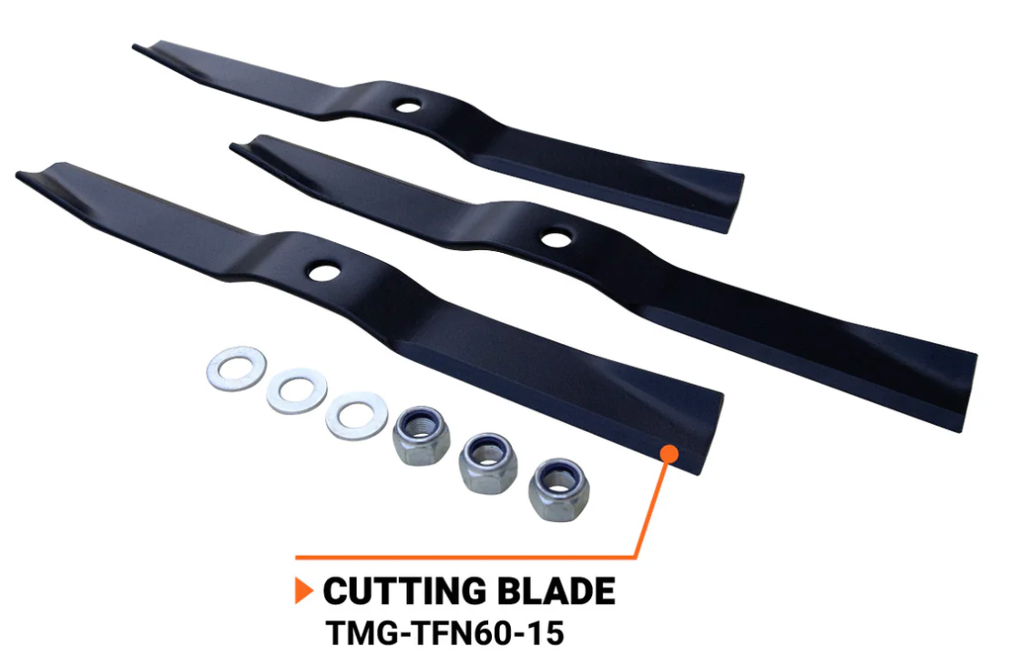 TMG-AFN60-27A Blades, Pack of 3, Hardware Included, Work with TMG-TFN60-15