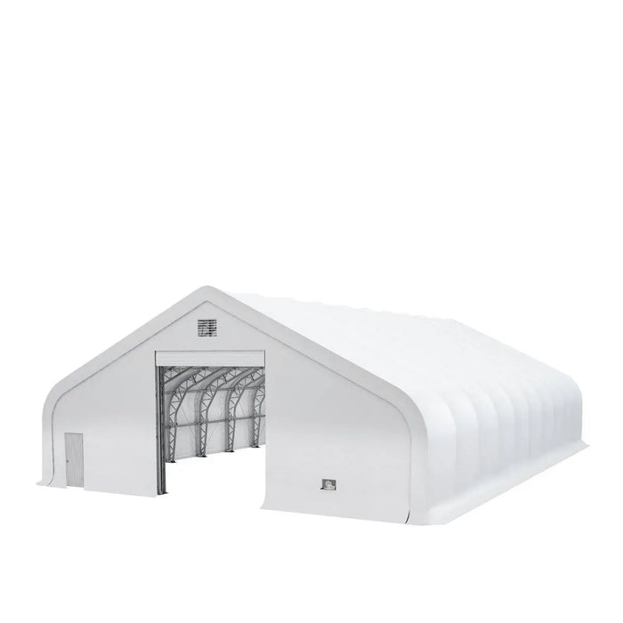 25 PSF snow load Snow Series 50' x 55' storage shelter with 32 oz PVC cover, TMG-DT5055-SR25