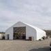 25 PSF snow load Snow Series 50' x 55' storage shelter with 32 oz PVC cover, TMG-DT5055-SR25