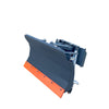 48" Mini Skid Steer Dozer Blade / Snow Pusher, 30° Left & Right, Bolt-On Cutting Edge, Toro-Style Mount, TMG-DB48TM