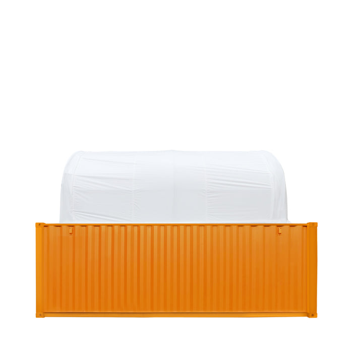 30' x 20' Dual Truss Container Shelter with Heavy Duty 17 oz PVC Cover, TMG-DT3020C