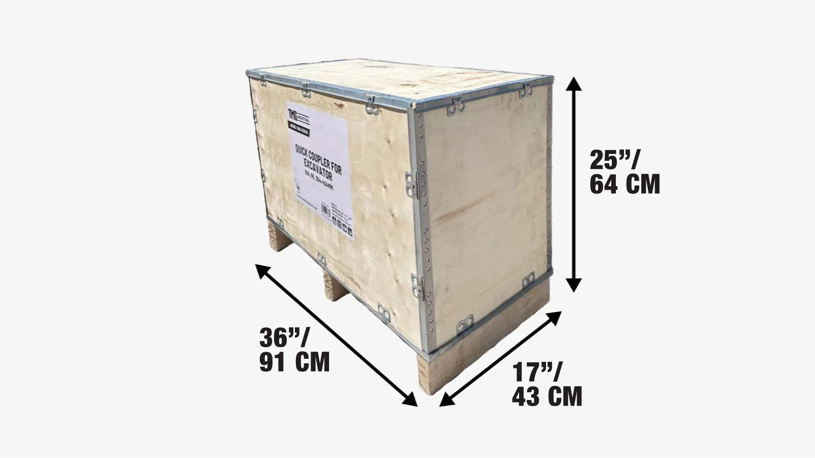 Quick Coupler for Excavator, 2-½